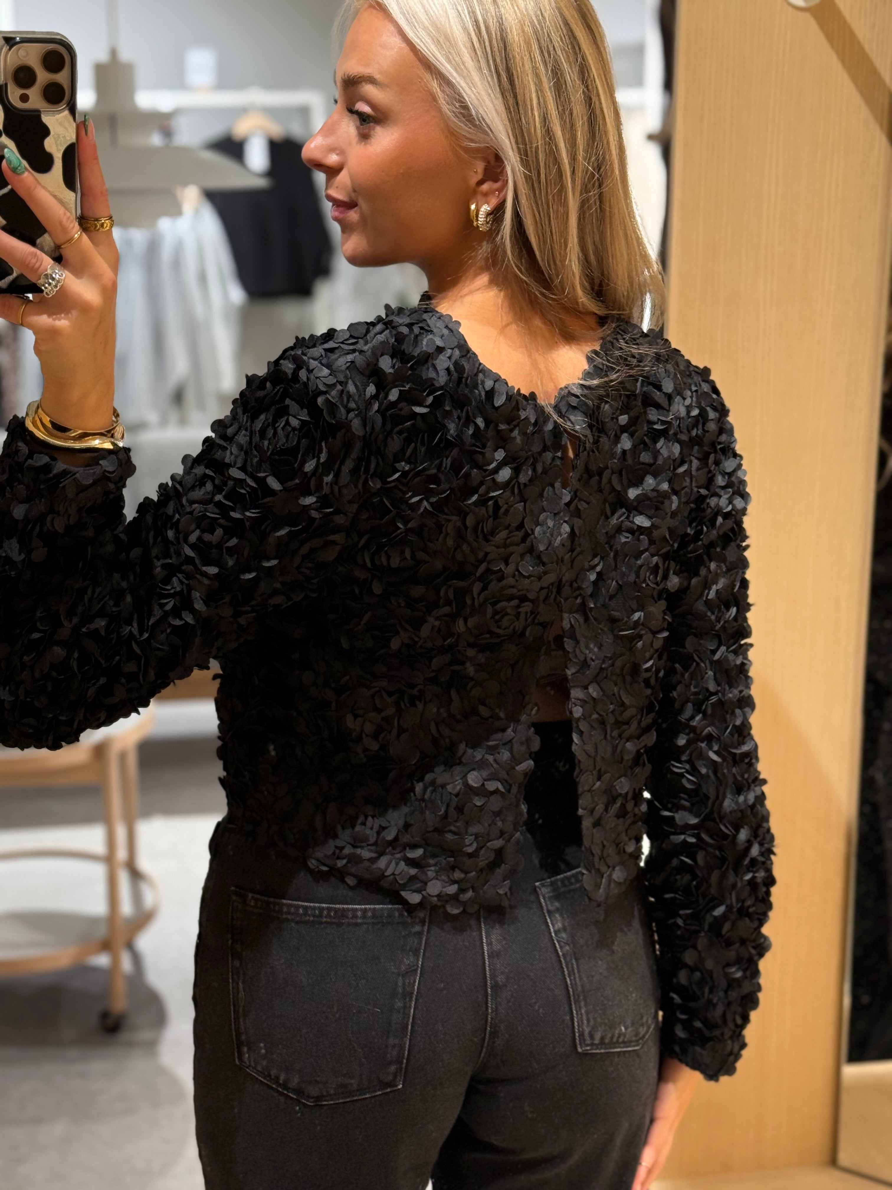 VIROSIE Cardigan - Black Beauty